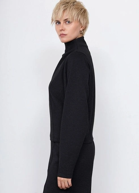 Джемпер жен. 311120.6_313.8200M Темно-серый меланж  (5)