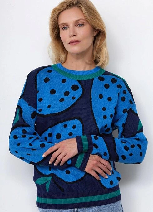  GRIOL. Джемпер жен. 310510.33303.8788V Т.синий GRIOL