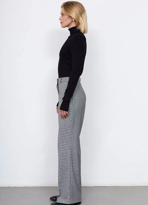 Брюки жен. 324429.11312.8202Z Чёрно-белый  (1)
