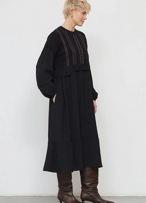 Платье жен. 360272.03313.8229DE Черный (3)