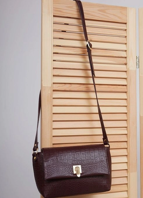  GRIOL. Сумка жен. 47424 Бордо/коричневый GRIOL