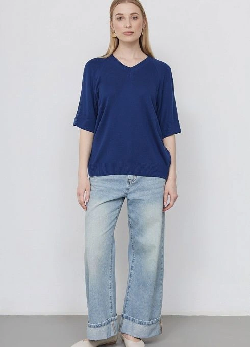 Джемпер жен. 310253.33312.8500N Тёмно-синий  (2)