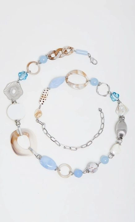  GRIOL. Колье Лель 3 Голубой 