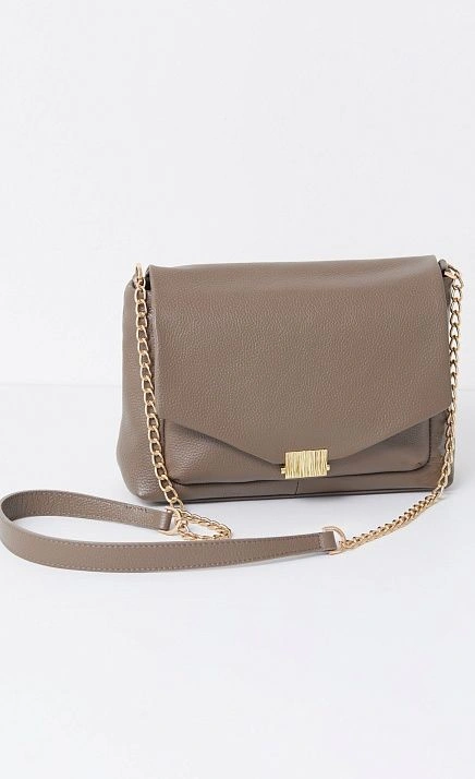  GRIOL. Сумка жен. 19323 Серо-коричневый 