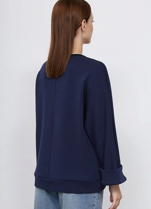 Джемпер жен. 311139.6_313.9600R Тёмно-синий  (1)