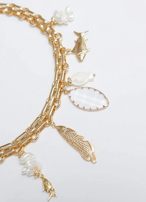 Колье Рибо Роха4 Белый (3)