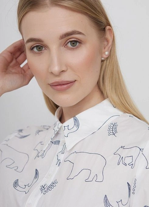 Платье жен. 367602Г.11312.0295A Белый  (1)