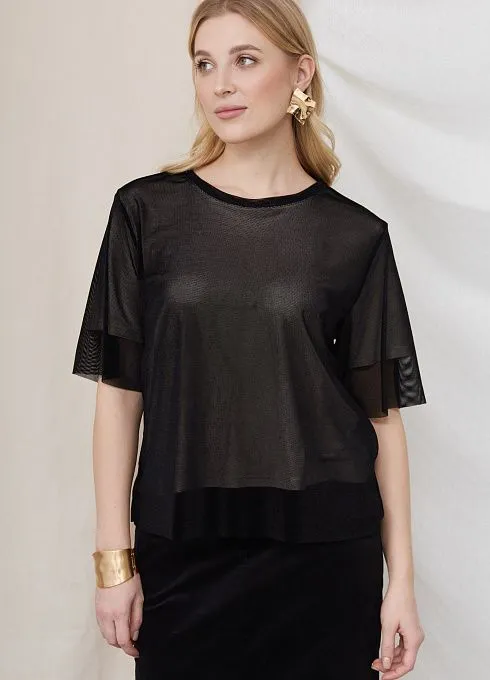 Футболка оверсайз двухслойная GRIOL