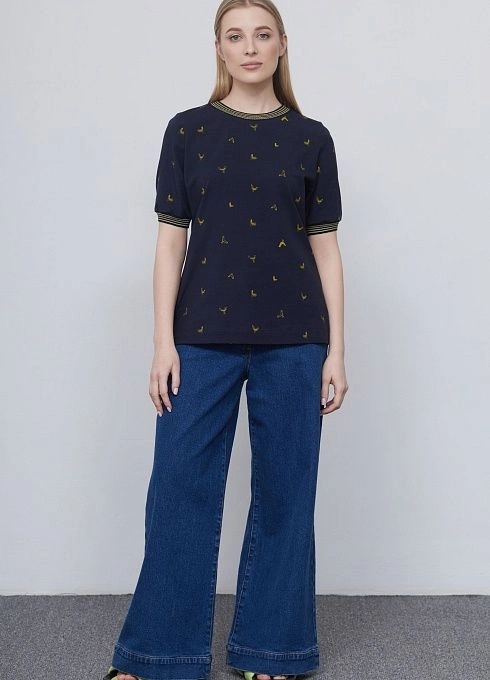 Джемпер жен. 311058.6_313.9531A Тёмно-синий  (2)