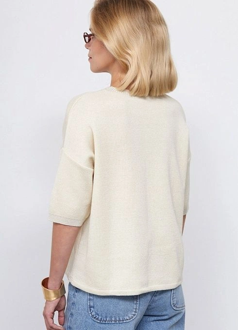 Джемпер жен. 310470.33303.0678L Молочно-серебристый2  (1)