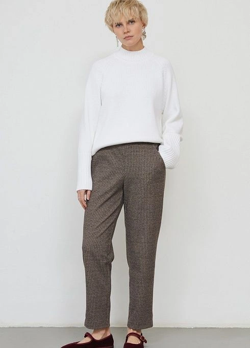 Брюки жен. 320326Б.6_313.1103Y Бежевый меланж (3)
