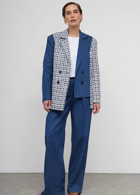 Брюки жен. 324342А.11312.8400N Деним (5)