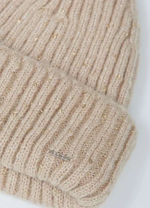 Шапка женская ZWH83593 029 бежевый  (1)