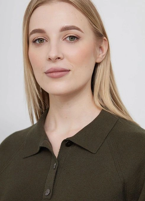 Джемпер жен. 310313.33303.3700N Хаки  (5)