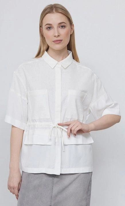 Рубашка оверсайз комбинированная GRIOL Рубашка оверсайз комбинированная GRIOL