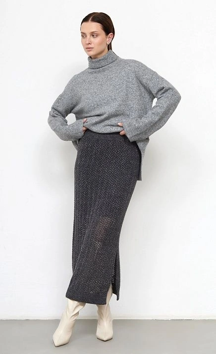 GRIOL. Юбка жен. 350133.05303.7700N Темно-серый GRIOL GRIOL. Юбка жен. 350133.05303.7700N Темно-серый