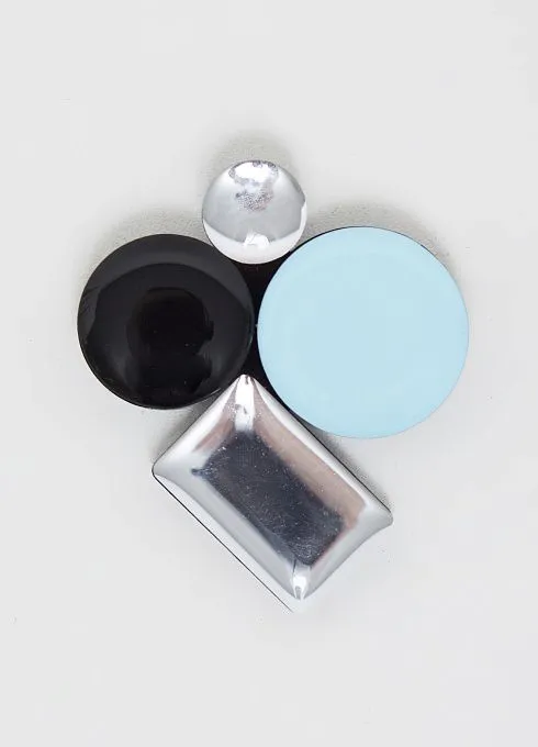  GRIOL. Брошь Виноградная гроздь (серебро-синий) GRIOL