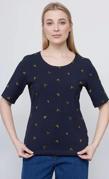 GRIOL. Джемпер жен. 310112Д.6_313.9531A Тёмно-синий GRIOL GRIOL. Джемпер жен. 310112Д.6_313.9531A Тёмно-синий