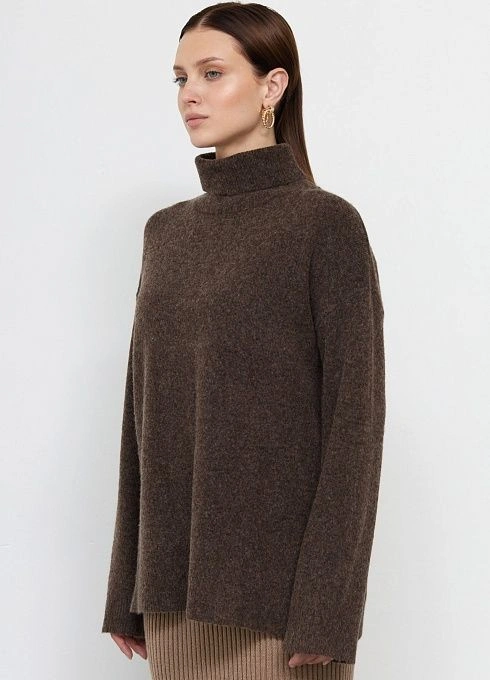 Джемпер жен. 317005.42303.1100M Коричневый  (3)