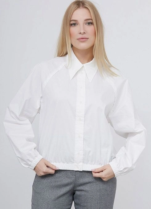 Блузка укороченная на резинке GRIOL