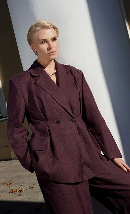  GRIOL. Жакет жен. 378461.11312.9200N Тёмно-фиолетовый 