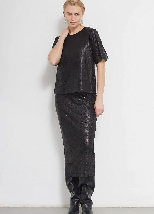  GRIOL. Юбка жен. 350063.03313.8200L Черный GRIOL