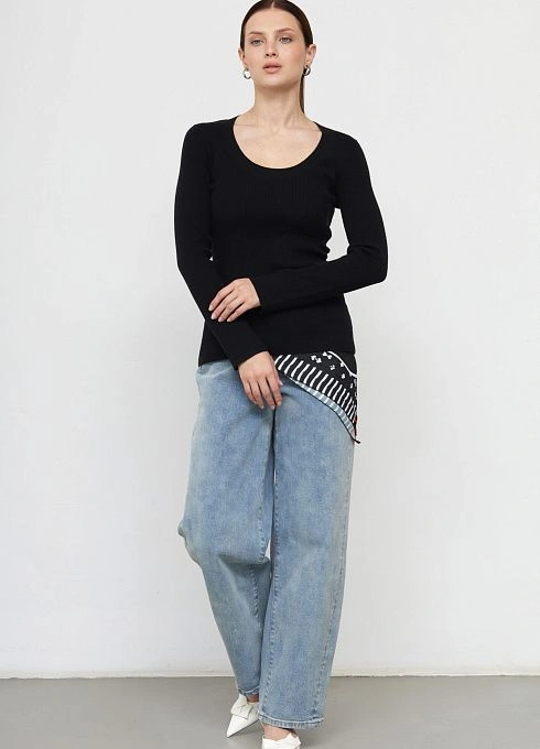 Джемпер жен. 314120.42303.8200N Чёрный (3)