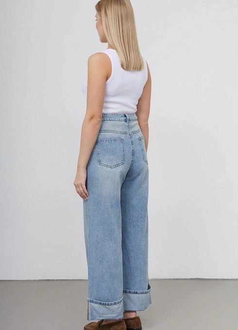 Брюки жен. 320209.26304.1600N Голубой  (1)