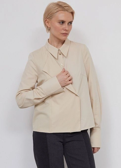 Блузка с отлетной полочкой GRIOL