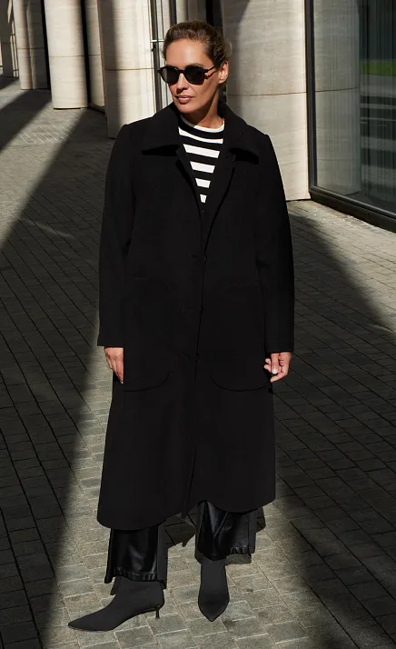  GRIOL. Пальто жен. 534235.11208.8200N Чёрный 