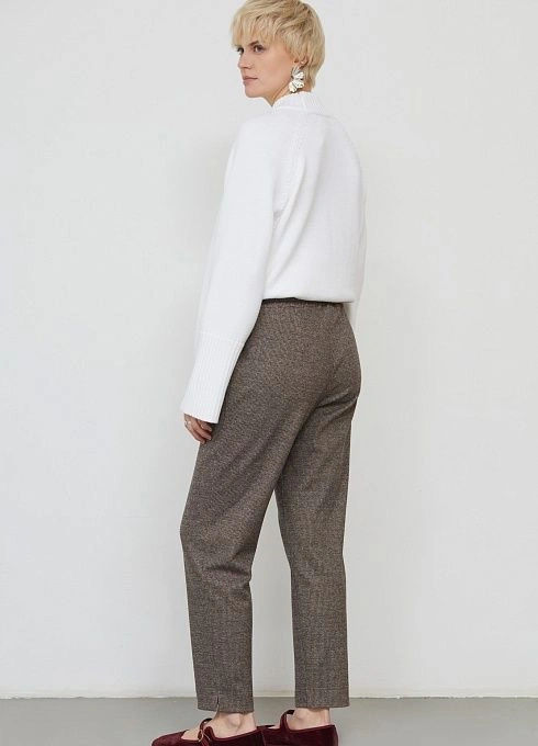 Брюки жен. 320326Б.6_313.1103Y Бежевый меланж (1)