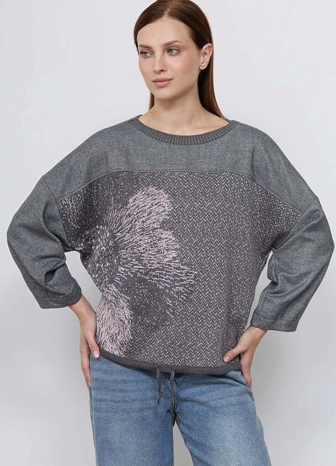 Джемпер жен. 311143.6_303.7480YF Серый  (4)