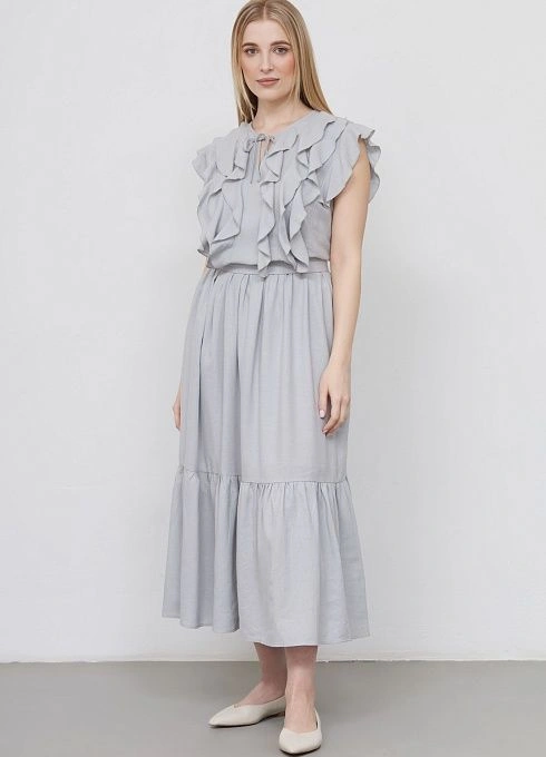 Платье жен. 363423А.11312.7300N Светло-серый  (1)