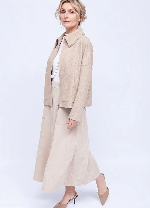 Жакет жен. 374145.11313.0506G Кофейный  (1)