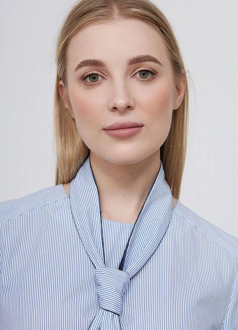 Блузка жен. 311122.03312.0284S Бело-голубой  (1)