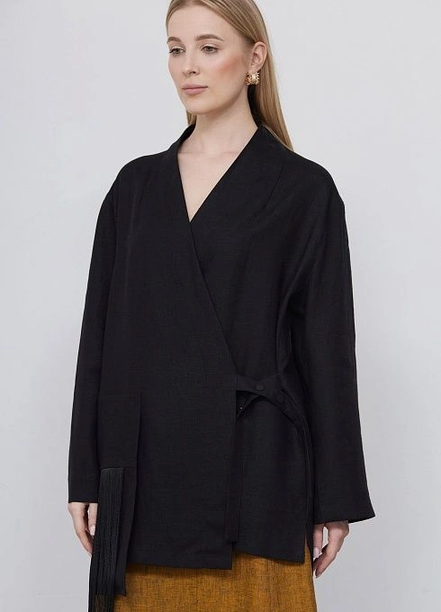 Жакет жен. 377758.37312.8200N Чёрный  (6)