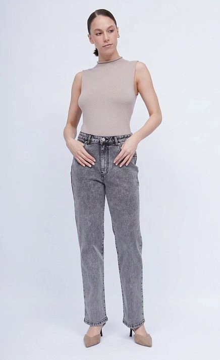  GRIOL. Брюки жен. 320264.26304.8000М Светло-серый 