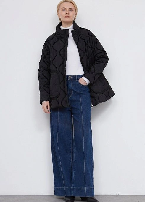 Полупальто жен. 514597.11208.8200N Черный (2)