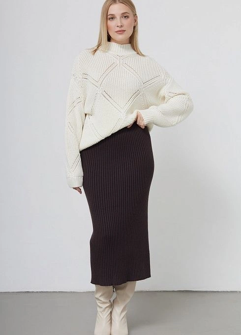  GRIOL. Юбка жен. 350115.02303.5900N Коричневый GRIOL