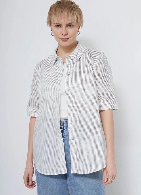 Блузка жен. 311018.03312.0282SO Белыйсерый (4)