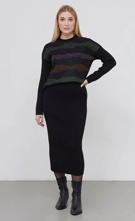  GRIOL. Юбка жен. 350115.02303.8200N Чёрный 