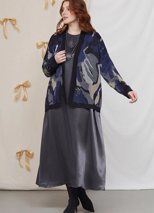 Жакет жен. 370230.33303.9600L Т.синий  (2)