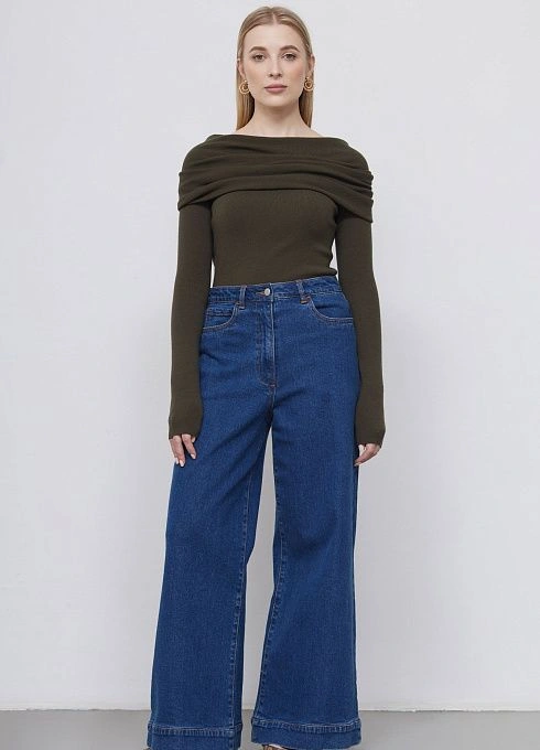 Джемпер жен. 310511.33303.3700N Хаки  (1)