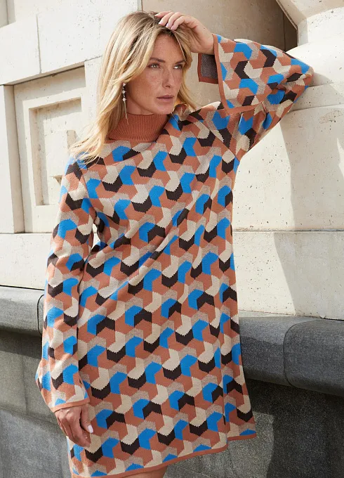  GRIOL. Платье жен. 360255.33303.4401Q Мультиколор GRIOL