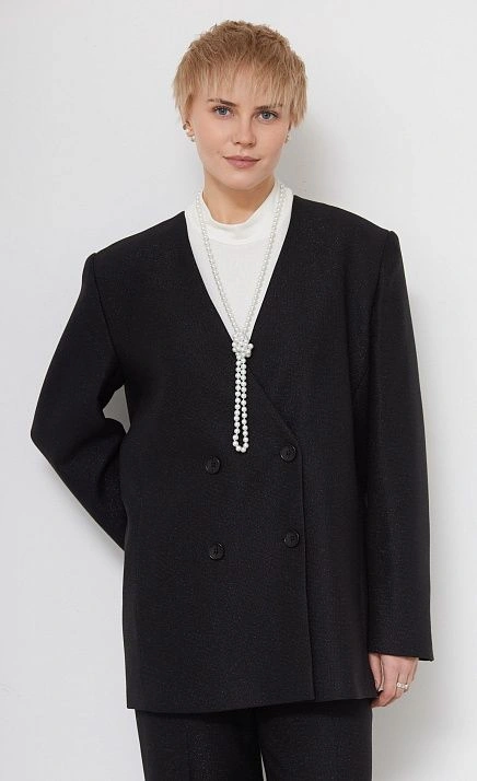  GRIOL. Жакет жен. 378300.11312.8200L Чёрный 
