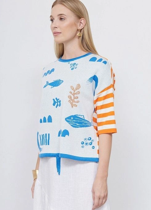 Джемпер жен.310489.33303.0201A Мультиколор  (4)