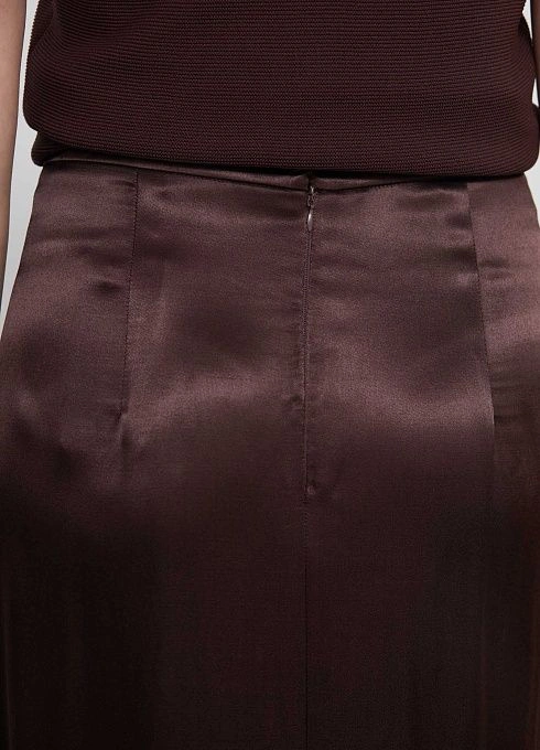 Юбка жен. 350065Б.03312.1100N Шоколадный (1)