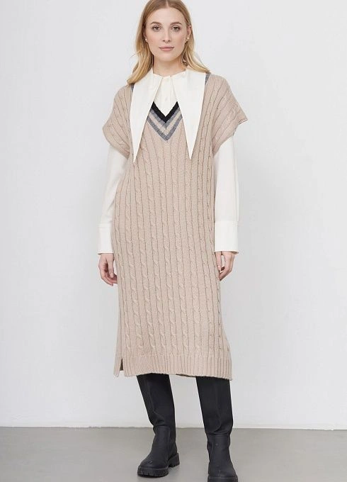 Платье жен. 360260.05303.0373N Бежевый  (2)