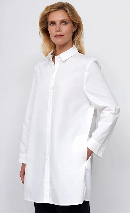 Рубашка oversize из поплина GRIOL Рубашка oversize из поплина GRIOL