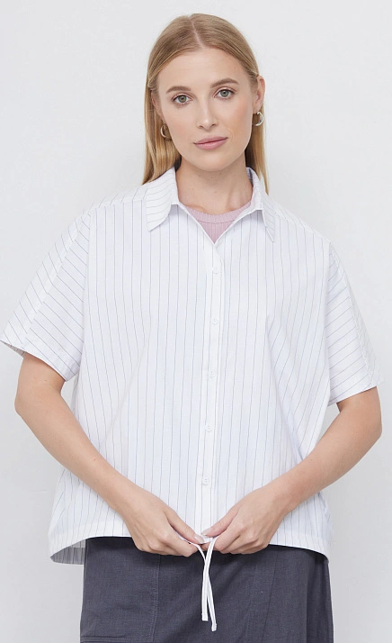 Блузка оверсайз в полоску GRIOL